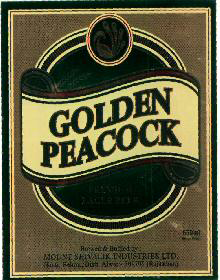 Golden Peacock (label) Device mark 2806870 Trademark