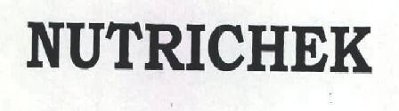 Nutrichek Device mark 2272856 Trademark