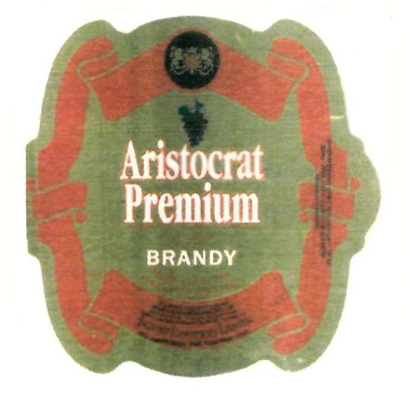 Aristocrat Premium Brandy (label) Device mark 2396438 Trademark