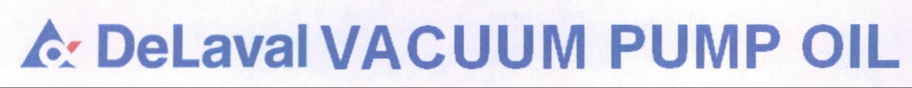 Delaval Vacuum Pump Oil Device mark 2202507 Trademark