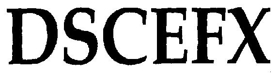 Dscefx (logo) Device mark 2274490 Trademark