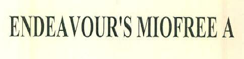 Endeavour's Miofree A Device mark 2966354 Trademark