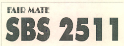 Fair Mate Sbs 2511 Device mark 2590656 Trademark