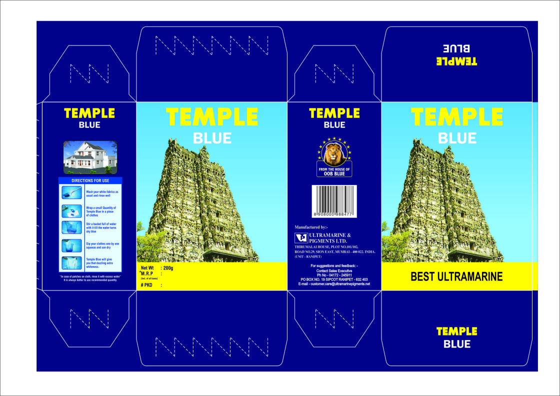 Temple Blue Device mark 2535257 Trademark