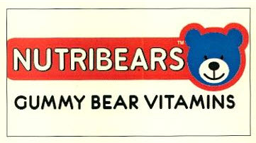 Nutribears Gummy Bear Vitamins Device mark 2513456 Trademark