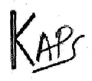 Kaps With Device Device mark 2043317 Trademark