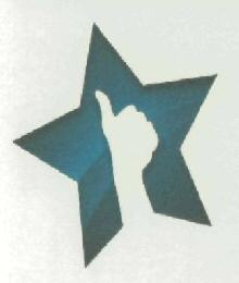 Star With Hand Device mark 2871646 Trademark