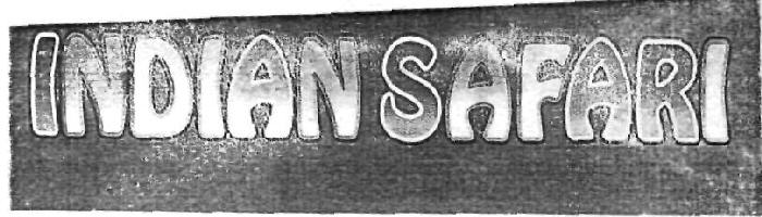 Indian Safari (label) Device mark 2457744 Trademark