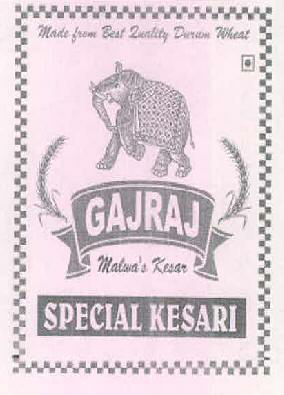 Gajraj Special Kesari (device Of Elephant) Device mark 2462642 Trademark