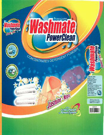 Washmate Powerclean (lable) Device mark 2298635 Trademark