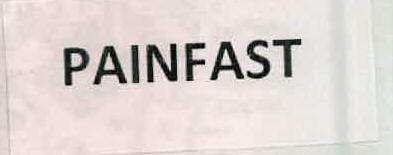 Painfast Device mark 2381244 Trademark
