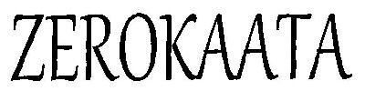 Zerokaata (device) Device mark 2783412 Trademark