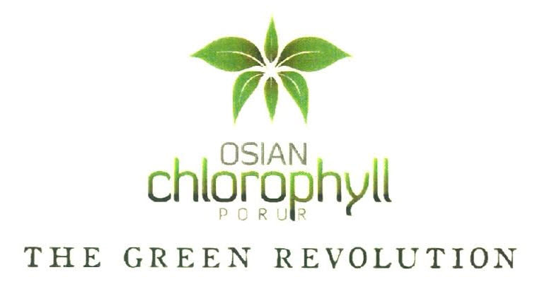 Osian Chlorophyll Porur The Green Revolution Device mark 2768094 Trademark