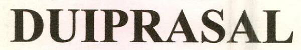 Duiprasal Device mark 2521731 Trademark