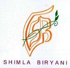 Sb Shimla Biryani(device) Device mark 2559968 Trademark
