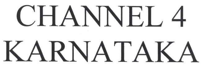 Channel 4 Karnataka Device mark 2243081 Trademark