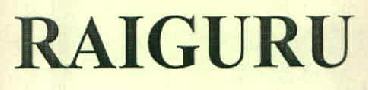 Raiguru Device mark 2893228 Trademark