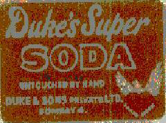 Duke's Super Soda (label) Device mark 203191 Trademark