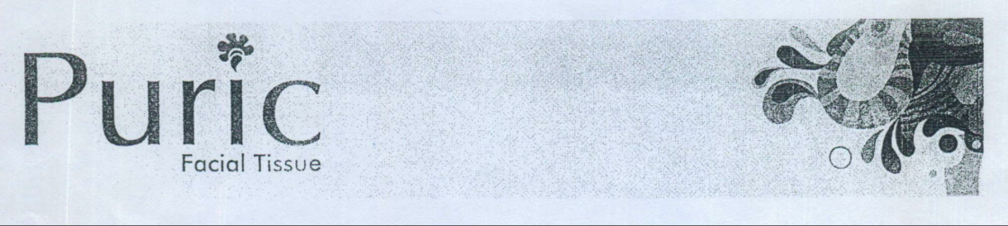 Puric Facial Tissue Device mark 2031649 Trademark