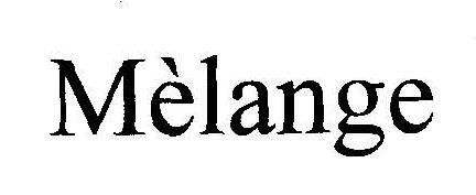 Melange (logo) Device mark 2028065 Trademark