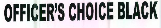 Officer's Choice Black Device mark 2798884 Trademark