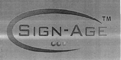Sign - Age (label) Device mark 2603537 Trademark