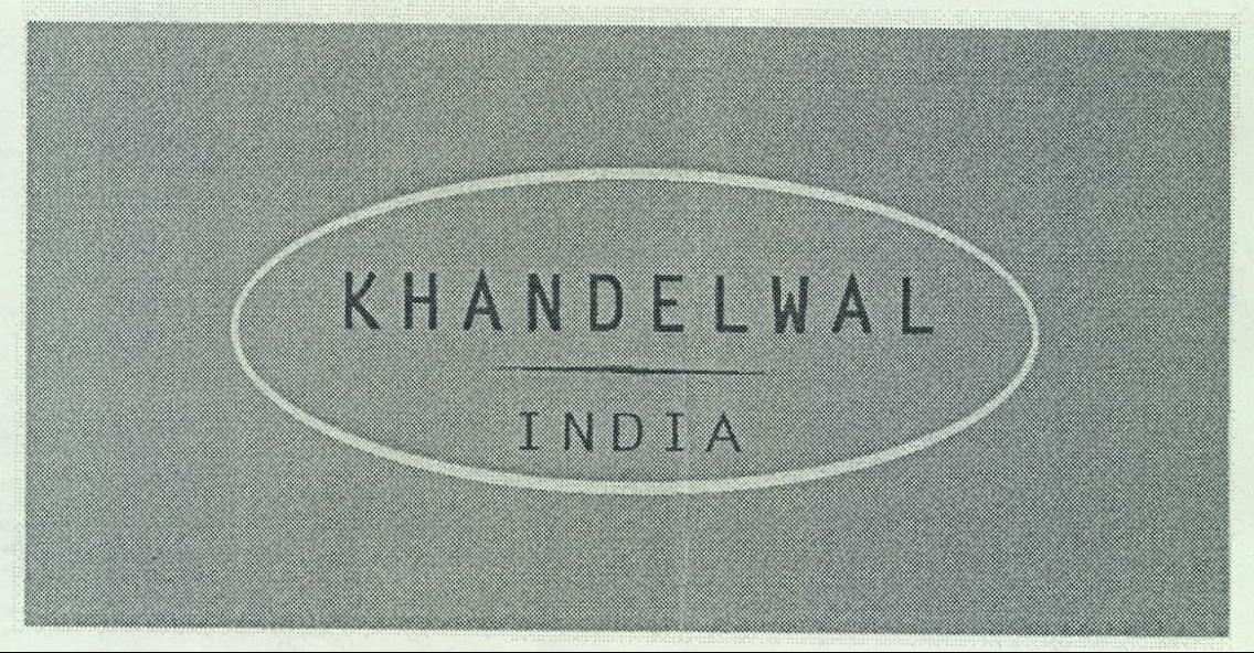 Khandelwal India Device mark 2058584 Trademark