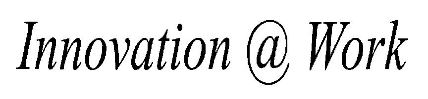 Innovation @ Work (logo) Device mark 2290901 Trademark