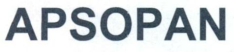 Apsopan (label) Device mark 2132046 Trademark