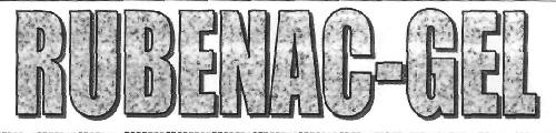 Rubenac-gel (label) Device mark 2583301 Trademark