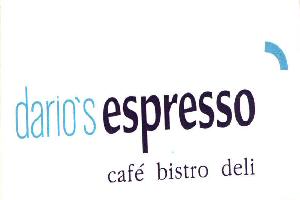 Dario's Espresso Cafe Bistro Deli Device mark 2292634 Trademark