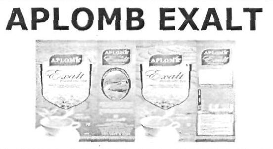 Aplomb Exalt (device) Device mark 2419306 Trademark