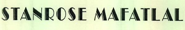 Stanrose Mafatlal Device mark 2349011 Trademark