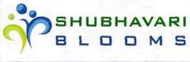 Shubhavari Blooms (device) Device mark 2534309 Trademark