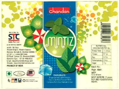 Chandan Mintiz Device mark 2896947 Trademark