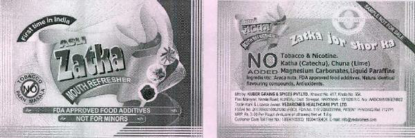 Asli Zatka Mouth Refresher Device mark 2550171 Trademark