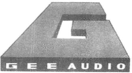Gee Audio With Label. Device mark 2005222 Trademark