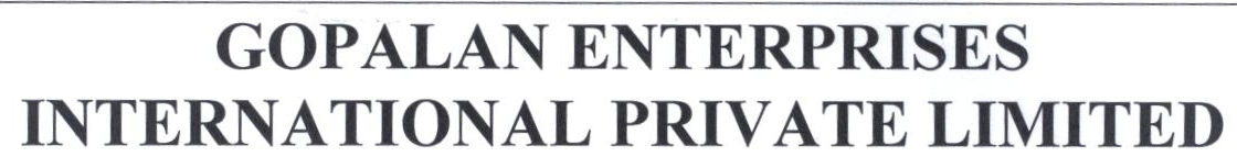 Gopalan Enterprises International Private Limited Device mark 2373752 Trademark
