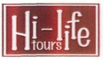 Hi-life Tours (device) Device mark 2657737 Trademark