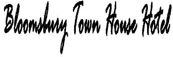 Bloomsbury Town House Hotel Device mark 2142567 Trademark