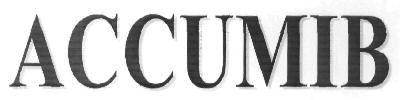 Accumib Device mark 2858363 Trademark
