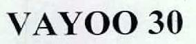 Vayoo 30 Device mark 2346615 Trademark