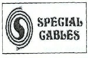 Special Cables (label) Device mark 2110654 Trademark