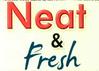 Neat & Fresh (label) Device mark 2698209 Trademark