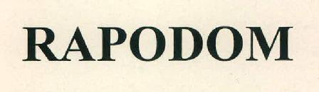 Rapodom Device mark 2675154 Trademark