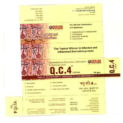 Panjon Biocare Q.c.4 Device mark 2837283 Trademark