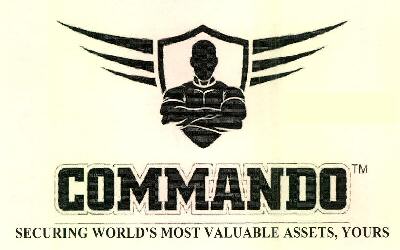 Commando Securing World's Most Valuable Assets, Yours (device Of Human Caricature) Device mark 2779258 Trademark
