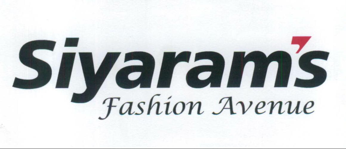 Siyaram`s Fashion Avenue Device mark 2003819 Trademark
