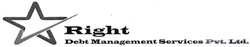 Right Debt Management Service Pvt.ltd With Device Of Star Device mark 2946947 Trademark