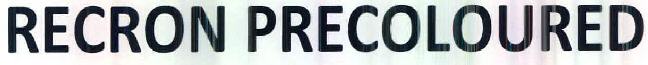 Recron Precoloured Device mark 2574020 Trademark